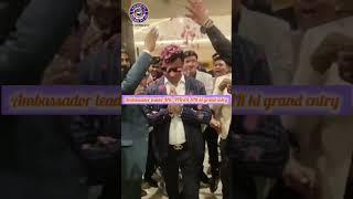 Ambassador leader **MR.VIKAS  SIR **ki grand entry at RAMADA ️ #awpl #asclepiuswellness #success