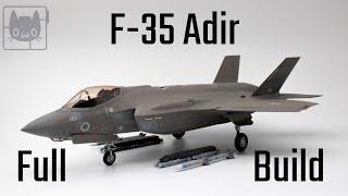 Lightning  over desert! F-35 Adir. Full build.