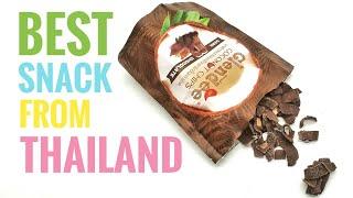 THE BEST Snack from Thailand  Coconut chips with dark chocolate