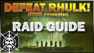 How To Defeat RHULK in the Vow of the Disciple Raid - Final Boss Encounter Guide!