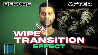 Shotcut Before to After Wipe Transition Effect | Shotcut Video Effects | Shotcut Tutorial