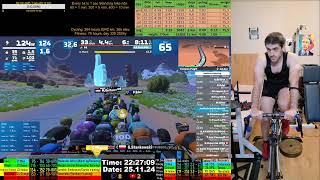 Zwift Cycling Workout Live Stream 25.11.2024 zv