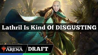 Lathril Is Kind Of DISGUSTING | MTG Foundations Draft | MTG Arena