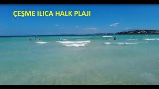 ılıca plajı çeşme izmir best of beachs Turkey walking tour Wanderung visite à pied 2021