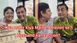 Kya order kiya ?? Husband ka reaction 