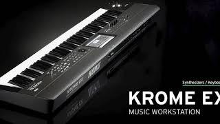 2019 Korg KROME EX Demo Song #3 Krome Teeth