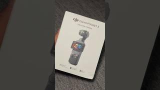 unboxing the BEST vlogging camera in 2024  | DJI Osmo Pocket 3 Unboxing #shorts #unboxing #tech