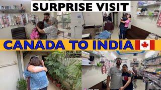 CANADA  TO INDIA  SURPRISE VISIT| MEETING EVERYONE AFTER 1.5 YEARS| #ramanvlogs #surprise#canada