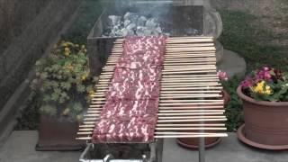 Come preparare la brace e cuocere gli arrosticini