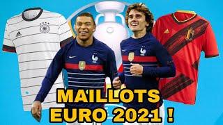 LES NOUVEAUX MAILLOTS POUR L'EURO 2021 !