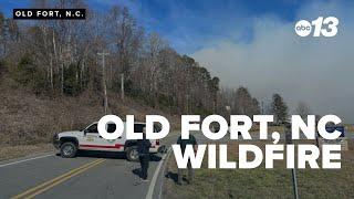 Wildfire near Old Fort prompts evacuations; second fire reported north of Marion