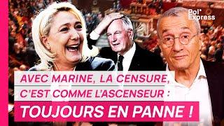 Avec Marine, la censure, c'est comme l'ascenseur : TOUJOURS EN PANNE !