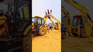 JCB New 3d 4X4 vs tractor #shorts