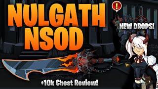 New Nulgath NSOD Farm! New Drops and Merge! 2023 Nulgath 10k Chest Review! AQWorlds