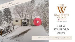 Virtual Walkthrough of 833 West Stanford Drive, Englewood with Kim Wermerskirchen & Market Update