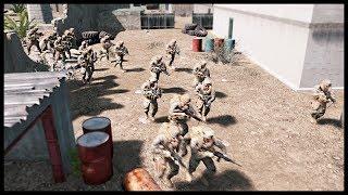 HUGE RIVER CROSSING ASSAULT! Massive Cover & Advance Maneuver - Squad Ops Gameplay