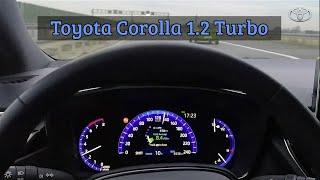 Toyota Corolla 1.2 Turbo HB Luna - consumption on 130 km/h