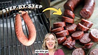 How To Smoke Kielbasa On Traeger Pellet Grill (Ironwood 650 Demo)