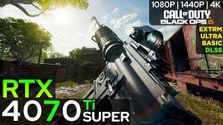 Call of Duty: Black Ops 6 - RTX 4070 Ti SUPER (1080p/1440p/4K) - Beta