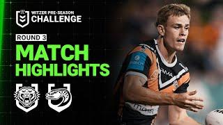 NRL Match Highlights 2025 | Wests Tigers v Eels  | Pre-Season, Week 3