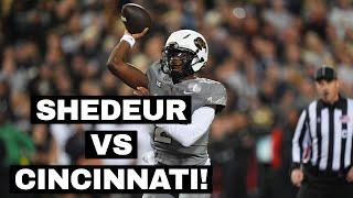 Shedeur Sanders vs. Cincinnati Highlights