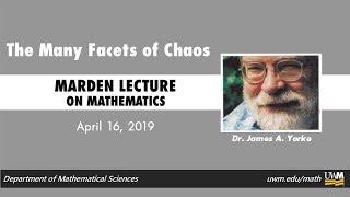 The 30th Annual Marden Lecture on Mathematics