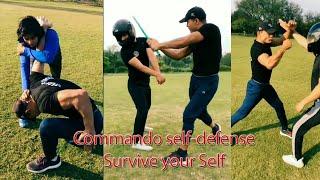 Commando self-defense on Attack