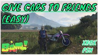 GIVE CARS TO FRIENDS METHOD(GTA ONLINE)WORKING #CARS #GIVE #FRIENDS #TO #GTA #ONLINE #WORKING