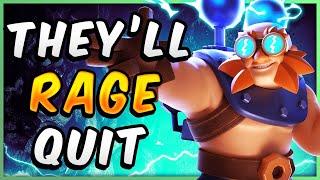 UNDEFENDABLE EGIANT DECK makes EVERYONE RAGE QUIT?! ️ — Clash Royale