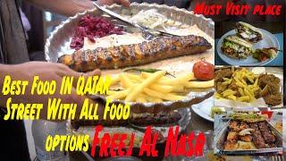 Street Food Of Qatar | Street Al Nasr | Must Visit