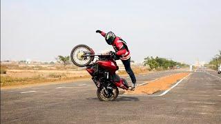 Street Freestyle Stunt Riding ft. Steel Faizan |aamirkhan vlogs