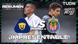 Resumen | Pumas vs Chivas | Grita México AP2021 - J8 | TUDN