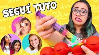 SEGUÍ TUTORIALES de mis AMIGAS YOUTUBERS  Mis pastelitos | Musas | Dani Hoyos vs Craftingeek