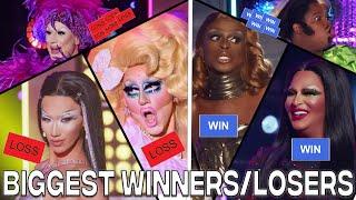 The Biggest Losers and Winners of Drag Race Lip Syncs