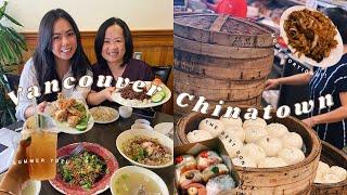 VANCOUVER CHINATOWN TOUR | cheap eats, BBQ, BEST donuts, and more!