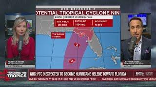 Where is Helene headed? Potential storm to impact Florida as a hurricane | Tracking the Tropics