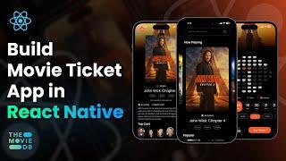  Build a Movie Ticket Booking App Using React Native | Beginner | 2023