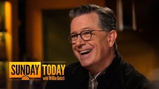 Stephen Colbert talks new cookbook, family, rise in late-night