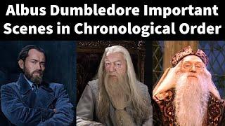 Albus Dumbledore Important Scenes in Chronological Order