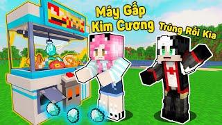 REDHOOD 24 GIỜ TROLL MỀU BẰNG MÁY GẤP KIM CƯƠNG TRONG MINECRAFT*MỀU THỬ THÁCH HACK MẤY GẤP THÚ