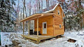 Building an Off-Grid Tiny Cabin in the Adirondacks Part 2