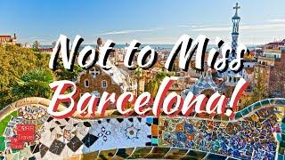 TOP 10 Things to Do in Barcelona 2024  on Barcelona FIRST TIME Travel