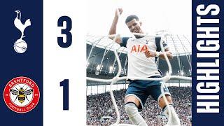 TOTTENHAM HOTSPUR 3-1 BRENTFORD | PREMIER LEAGUE HIGHLIGHTS | SOLANKE SCORES FIRST SPURS GOAL