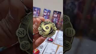 Naruto Spinner Keychain Anime, Revolving Metal Keyring