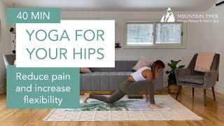 Yoga For Your Hips. Gentle Mobility & Release Yoga For Hip Pain Relief & Relaxation.