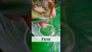 Three ways of cutting Kiwi || कीवी काटने के तीन तरीके