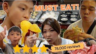 EATING AT THE HIGHEST RATED AND MOST REVIEW SPOTS IN TAIPEI  MUST TRY!!!