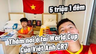 Thăm căn phòng Bóng Đá của Việt Anh CR7 tại World Cup 2022 trong ngày Ronaldo thi đấu