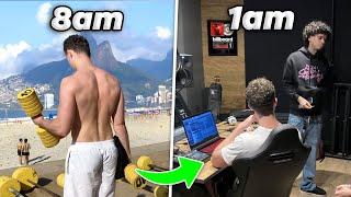 day in the life of a music producer duo (hustling in Rio de Janeiro) 