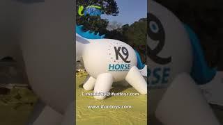 Giant Inflatable helium unicorn/inflatable parade unicorn/Advertising Inflatable floating unicorn